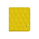 名刺入れ財布 - Jaune fluo - Couture ( Pantone #c9ff57 ) 