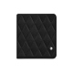 Credit card and note wallet - Negre poudro - Couture ( Pantone #111212 )