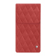 Funda de piel con solapa Samsung Galaxy Z Fold7 - Cerise vintage - Couture ( Pantone #a6302e ) 