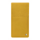 플랩이 있는 가죽 파우치 Samsung Galaxy Z Fold7 - Jaune soulèu ( Pantone #F3B934 )