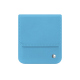 Bolsa de couro com aba Samsung Galaxy Z Flip7 - Bleu ciel ( Nappa - Pantone #abcae9 ) 
