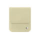 Bolsa de couro com aba Samsung Galaxy Z Flip7 - Ivoire ( Pantone #d6d6c6 ) 