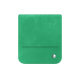 Samsung Galaxy Z Flip7 フラップ付レザーポーチ - Menthe vintage ( Pantone #37b375 ) 