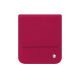플랩이 있는 가죽 파우치 Samsung Galaxy Z Flip7 - Rose fluo ( Pantone #ff16b4 ) 