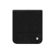 Funda de piel con solapa Samsung Galaxy Z Flip7 - Onyx ( Noir / Black ) 
