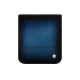 Custodia in pelle con patta Samsung Galaxy Z Flip7 - Bleu Patine