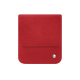 플랩이 있는 가죽 파우치 Samsung Galaxy Z Flip7 - Rouge troupelenc ( Pantone #AB191A )
