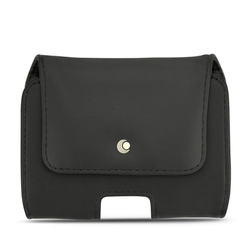 水平式通用硬质真皮手机保护套 — 大号