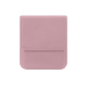 Bolsa de couro com aba Samsung Galaxy Z Flip7 - Rose PU ( Pantone #efbae1 ) 