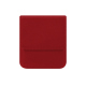 Lederschutzhülle mit Klappe Samsung Galaxy Z Flip7 - Rouge PU ( Pantone #d50032 )