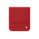 Lederschutzhülle mit Klappe Samsung Galaxy Z Flip7 - Rouge Veggie ( Pantone #862633 ) 