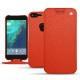 Google Pixel XL leather case - Papaye ( Pantone 180C ) 