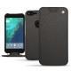 Google Pixel XL leather case - Anthracite ( Pantone 424C ) 