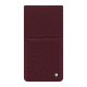Honor Magic V5 leather pouch - Lie de vin ( Pantone #412234 ) 