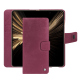 Funda de piel para cartera Honor Magic V5 - Passion vintage ( Pantone #591d16 ) 