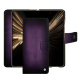 Capa de couro para carteira Honor Magic V5 - Violet Patine