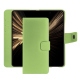 Capa de couro para carteira Honor Magic V5 - Vert olive PU ( Pantone #a7c58e )