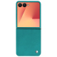 Funda de piel Samsung Galaxy Z Flip7 - Bleu fluo