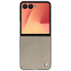 Custodia in pelle Samsung Galaxy Z Flip7 - Beige Veggie ( Pantone #dab9a1 ) 