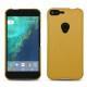 Coque cuir Google Pixel XL - Mimosa ( Pantone 141C ) 