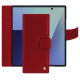 Samsung Galaxy Z Fold7 leather wallet case - Rouge ( Nappa - Pantone #d50032 ) 