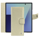 Lederschutzhülle Samsung Galaxy Z Fold7 - Ivoire ( Pantone #d6d6c6 ) 