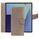 Samsung Galaxy Z Fold7 leather wallet case - Taupe vintage ( Pantone #bda790 ) 