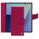 Étui portefeuille cuir Samsung Galaxy Z Fold7 - Rose fluo ( Pantone #ff16b4 ) 