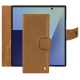 Lederschutzhülle Samsung Galaxy Z Fold7 - Castan esparciate ( Pantone #824F2A )