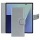 Funda de piel para cartera Samsung Galaxy Z Fold7 - Gris PU ( Pantone #c1c6c8 ) 