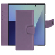 삼성 갤럭시 Z 폴드7 가죽 지갑 케이스 - Lilas PU ( Pantone #b9a3e3 )