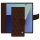 Custodia in pelle Samsung Galaxy Z Fold7 - Châtaigne - Couture ( Pantone #1b1107 ) 