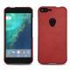 Google Pixel XL leather cover - Cerise vintage ( Pantone 185C ) 