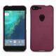 Coque cuir Google Pixel XL - Prune vintage ( Pantone 512C ) 