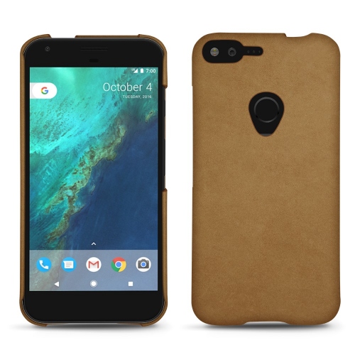 Google Pixel XL leather caseSable vintage ( Pantone #9b7340 ) 