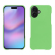 Custodia in pelle Apple iPhone 17 - Vert olive ( Nappa - Pantone #a7c58e ) 
