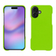 Capa em pele Apple iPhone 17 - Vert fluo ( Pantone #00ab5f ) 