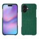 Custodia in pelle Apple iPhone 17 - Crocodile pino ( Pantone #173F35 ) 