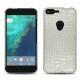 Coque cuir Google Pixel XL - Crocodile milk