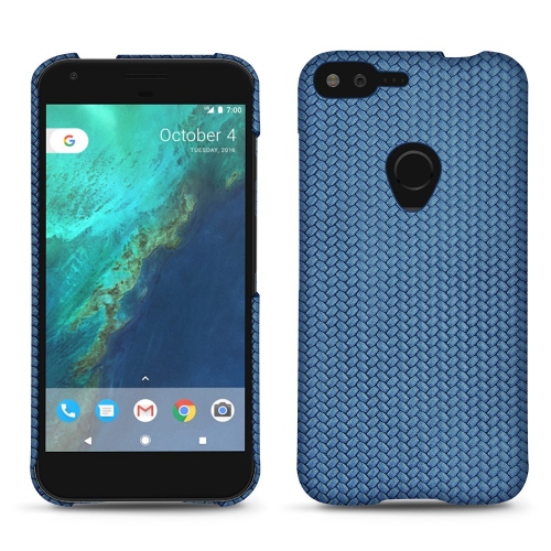 Funda de piel Google Pixel XLAbaca ishia ( Pantone #395775 ) 