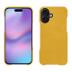 Funda de piel Apple iPhone 17 - Jaune soulèu ( Pantone #F3B934 )
