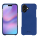 Apple iPhone 17 leather cover - Bleu Océan PU ( Pantone #003da5 )