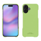 Custodia in pelle Apple iPhone 17 - Vert olive PU ( Pantone #a7c58e )