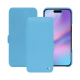 Capa em pele Apple iPhone 17 - Bleu ciel ( Nappa - Pantone #abcae9 ) 