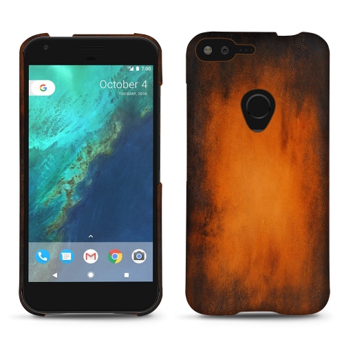 Lederschutzhülle Google Pixel XLFauve Patine