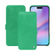 Custodia in pelle Apple iPhone 17 - Menthe vintage ( Pantone #37b375 ) 