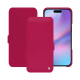 Funda de piel Apple iPhone 17 - Rose fluo ( Pantone #ff16b4 ) 