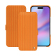 Housse cuir Apple iPhone 17 - Abaca arancio ( Pantone #d77540 )