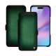 Custodia in pelle Apple iPhone 17 - Vert Patine