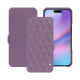 Apple iPhone 17 leather case - Lilas - Couture ( Nappa - Pantone #b9a3e3 ) 